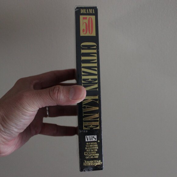 3/$28❤️1941 CITIZEN KANE 50th Anniversary VHS 1991 Turner Home Entertainment - Picture 4 of 13